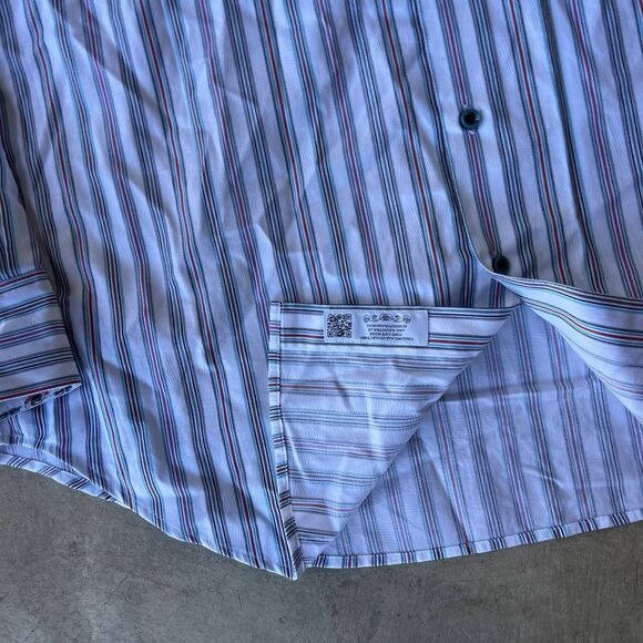 Robert Graham Jarred Sportscar Striped Polo Mens size XL - Picture 4 of 4